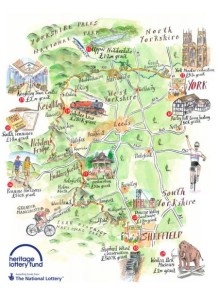 Sketch of Le Grand Depart Map